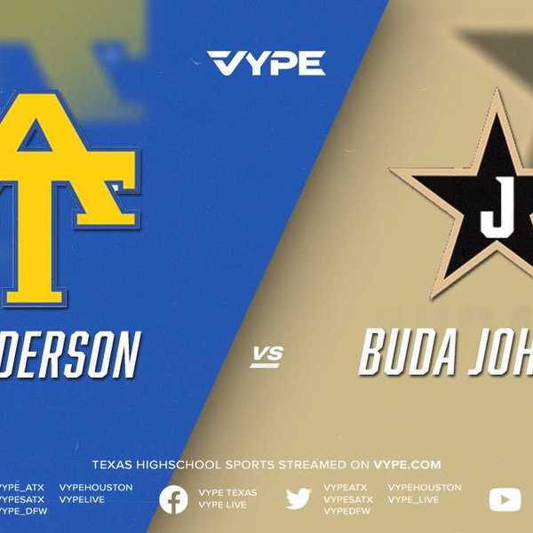 12PM - Baseball: Anderson vs. Buda Johnson, Game 1