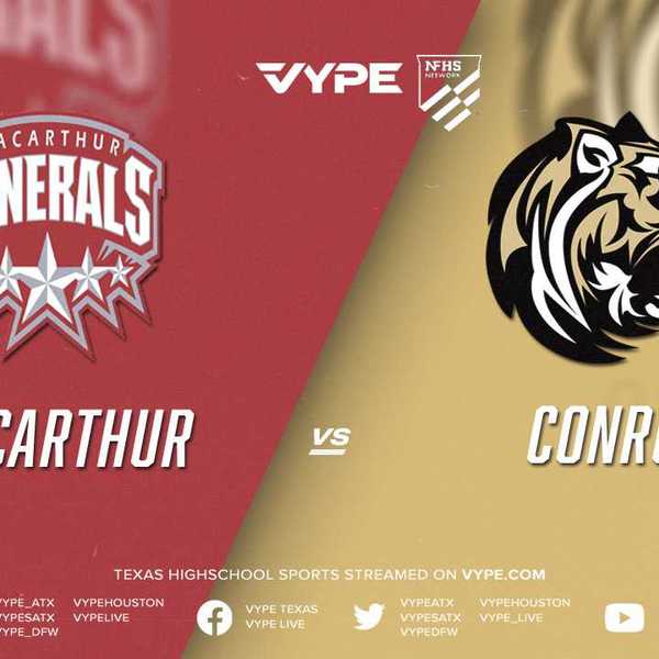 5:30PM | NFHS – 6A D1 Softball Bi-district 1-Game: MacArthur vs. Conroe