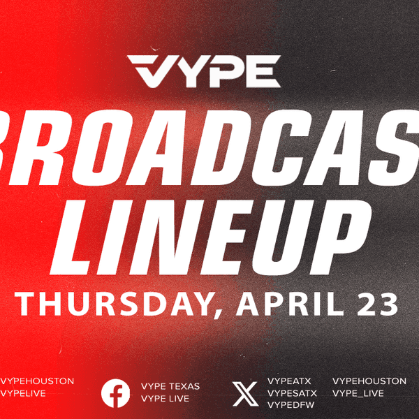 VYPE Live Lineup - Thursday 4/23/26