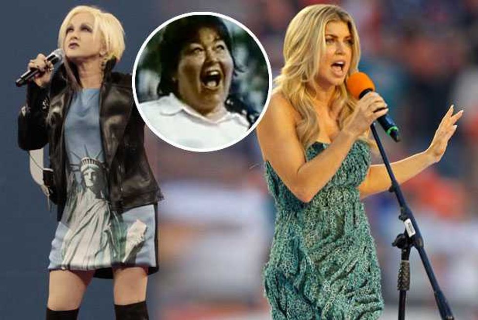 Watch the Worst National Anthem Ever
