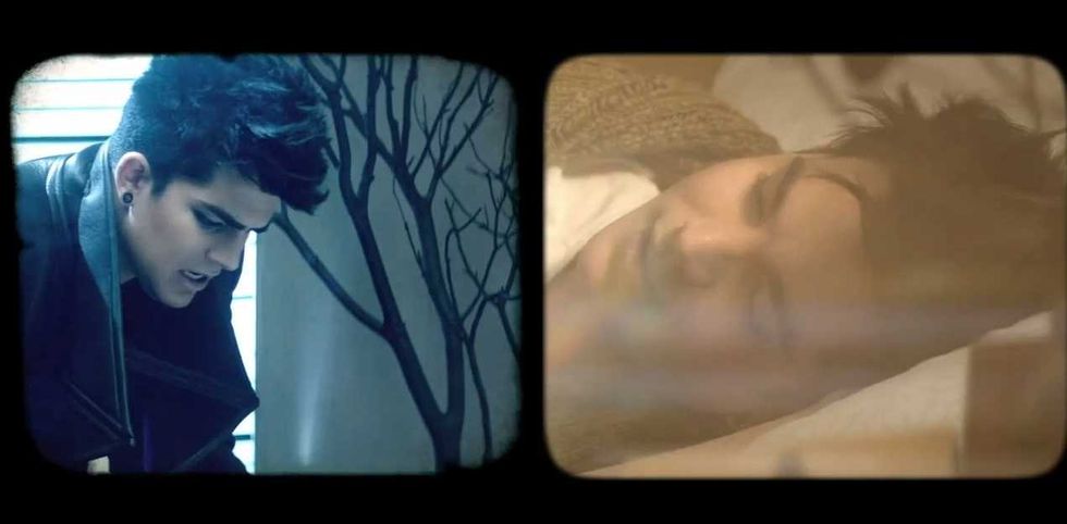 The Two Sides Of Adam Lambert Clash In "Better Than I Know Myself"