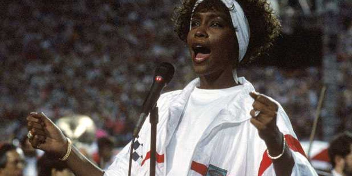 Hey Did You Know That Whitney Houston S Super Bowl National Anthem Was Lip Synched Popdust