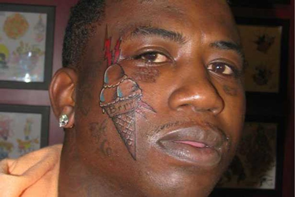 Why Did Gucci Mane Tattoo An Ice Cream Cone On His Face?