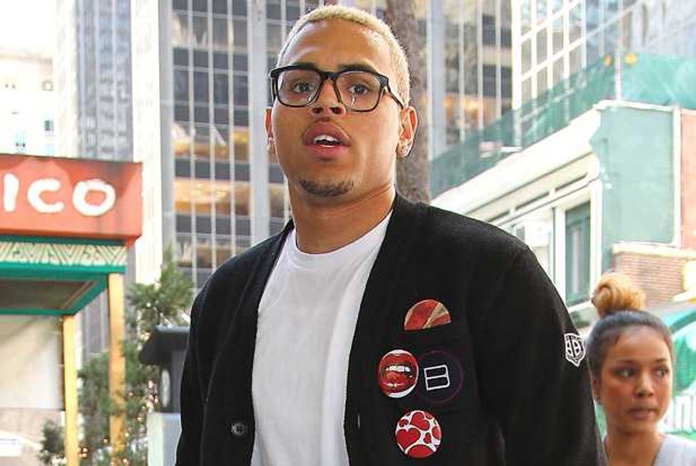 Chris Brown ChairTossgate: Cops Called, Questions Pre-Approved