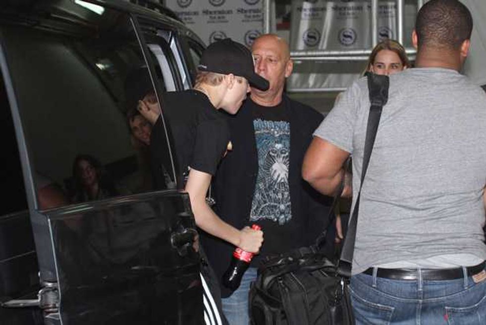 Justin Bieber Gets Hounded by Godless Paparazzi