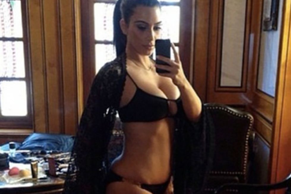 20 Kim Kardashian Selfies That Will Make You Want To Puke