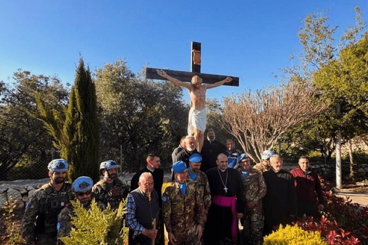 I nostri «riportano» Cristo in Libano