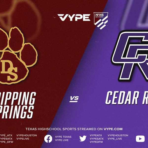 6PM | NFHS – 6A D2 Softball Bi-district Game 2: Dripping Springs vs. Cedar Ridge