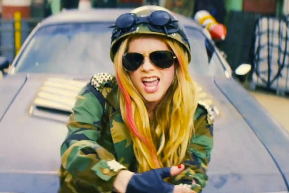Avril Lavigne's "Rock N Roll" Music Video Is The Weirdest And Also The Greatest