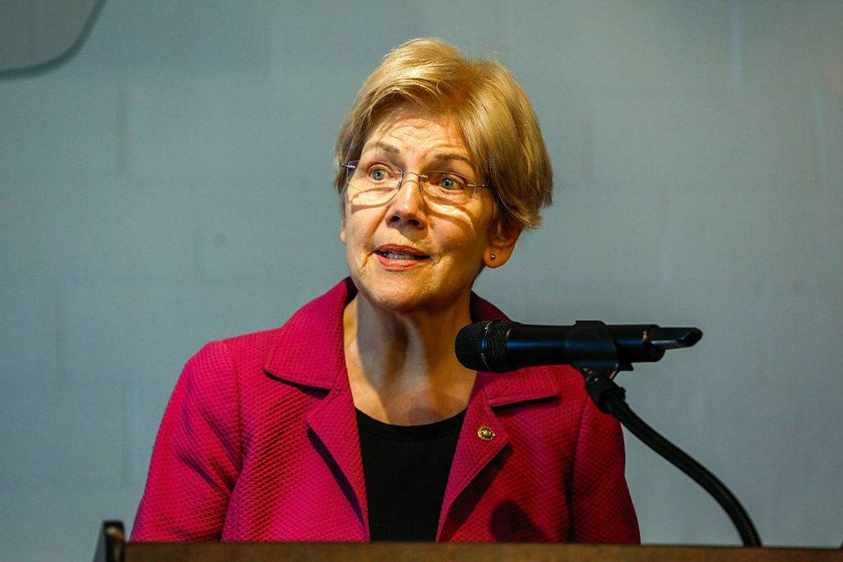 Warren behauptet, das Justizministerium habe die Ermittlungen gegen Powell ...