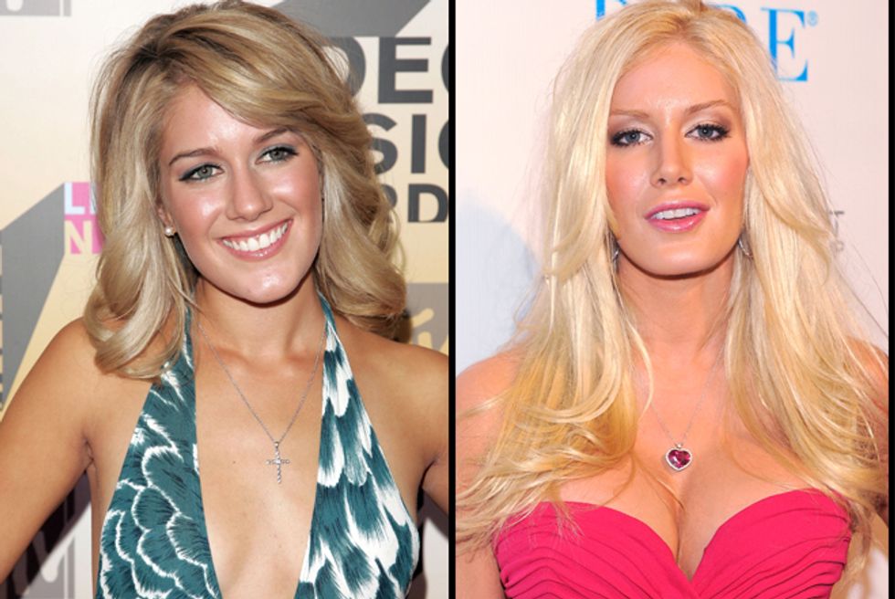 From Fresh Faced To Plastic Fantastic Barbie—Heidi Montag’s Changing Look
