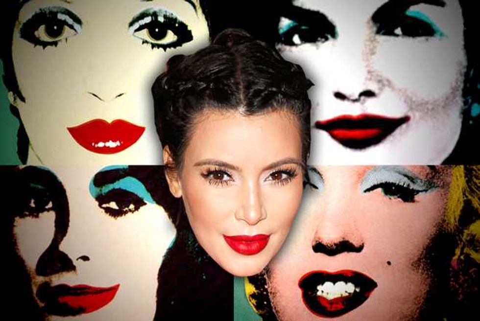 You’re Gonna LOVE The Kim Kardashian 'Warhol' Masterpiece Purchased By Kanye West