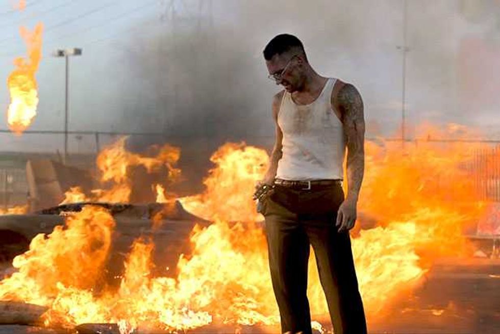 Adam Levine is At a Payphone (And Also a Bank Robbery) in Maroon 5 Video