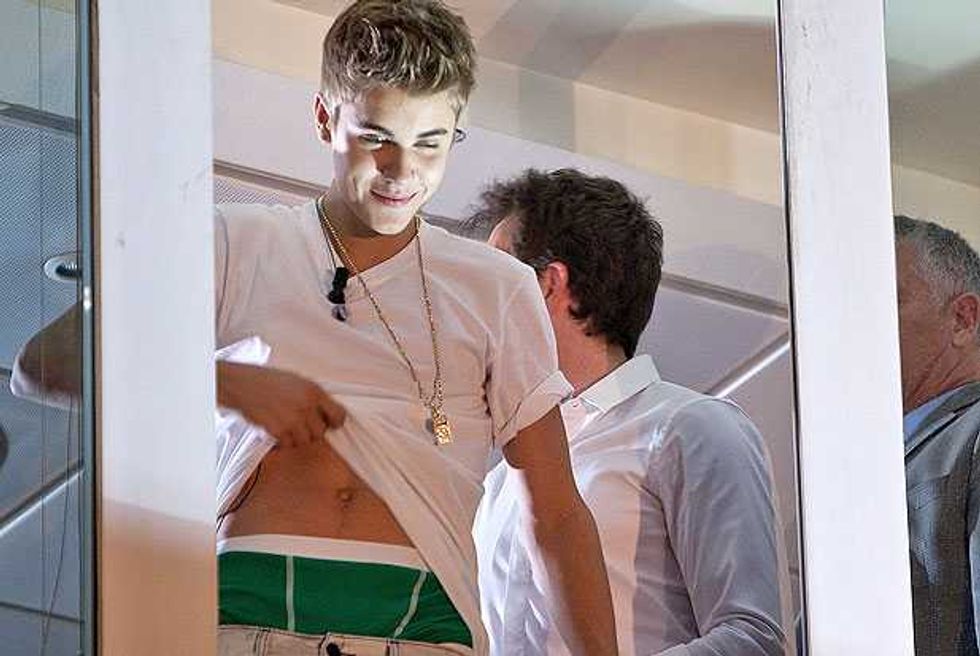 Today in Justin Bieber: Boxers or Briefs?