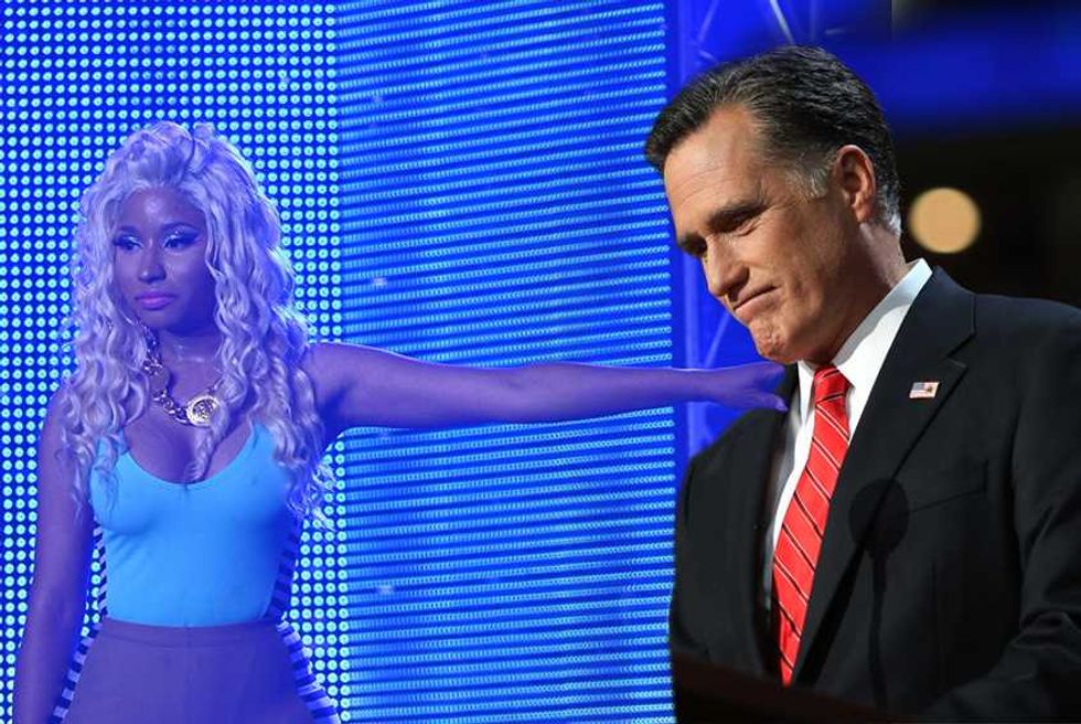 Four Possible Interpretations for Nicki Minaj "Endorsing" Mitt Romney