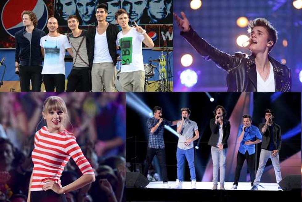 Justin Bieber, Taylor Swift, One Direction, The Wanted Head Z100's Jingle Ball Concert