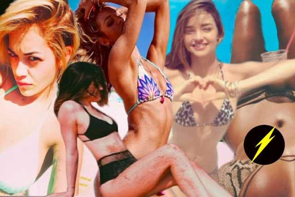 45 Celebs Showing Off Their Sexy Bikini Bodies On Social Media