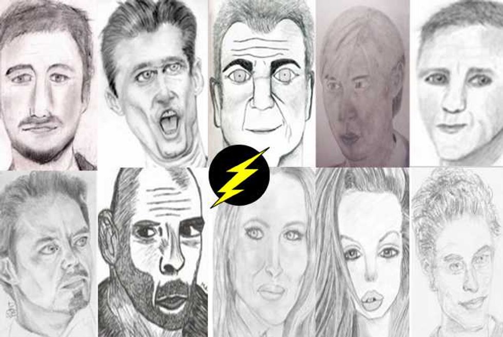 The Very Best Of The Very Worst Freakishly Awful Celebrity Fan Art