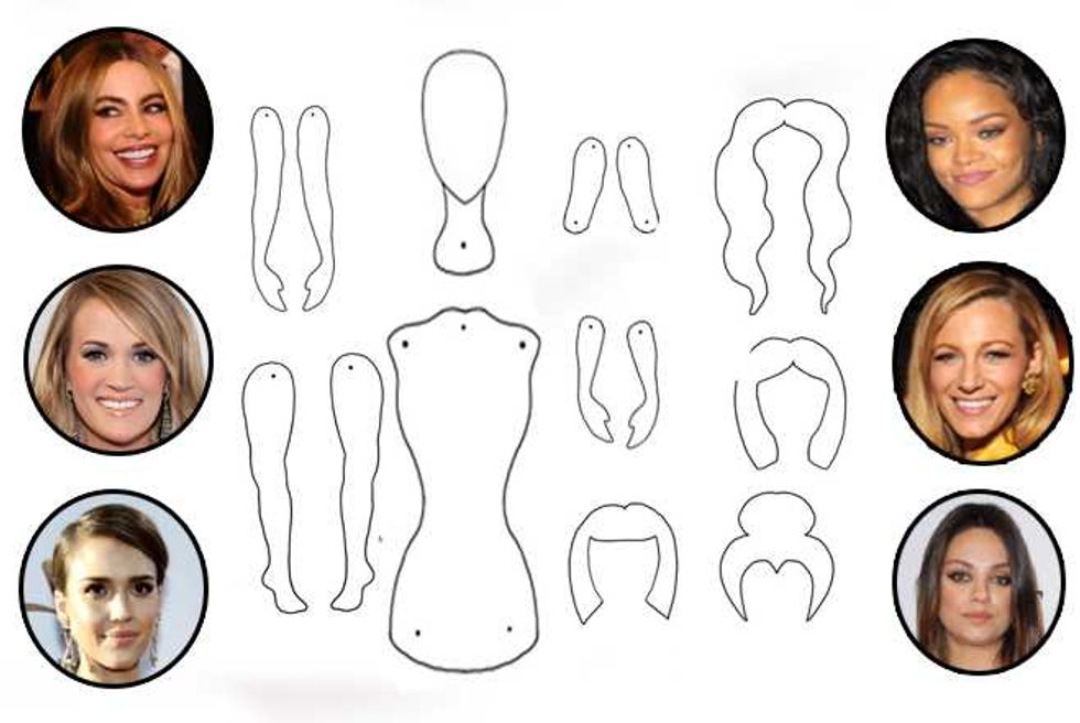 ‘Perfect Female Celebrity’ Created From Stars’ Body Parts—See Ideal Franken-Chick