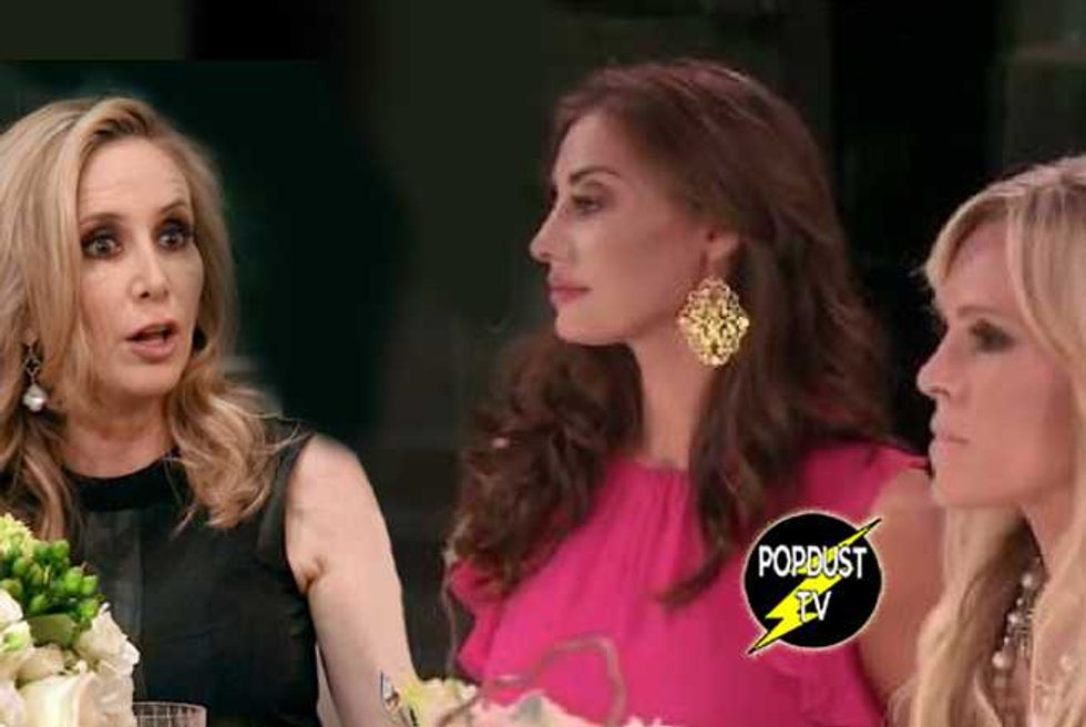 RHOC Recap—Dinner Party From Hell Continues, Mean Girl Tamra Gets A Shock