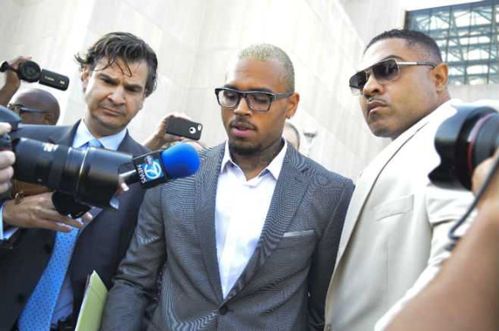 Chris Brown Pleads Guilty To Assault, Apologizes To Court For Behavior
