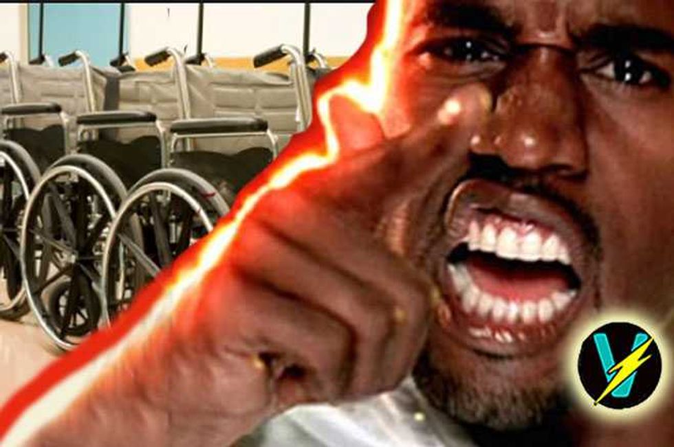 Watch Kanye West Yell At Disabled Fans To ‘Stand Up’ At Yeezus Concert