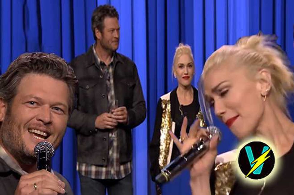 Gwen Stefani, Blake Shelton’s Epic Jimmy Fallon Tonight Show Lip Sync Battle