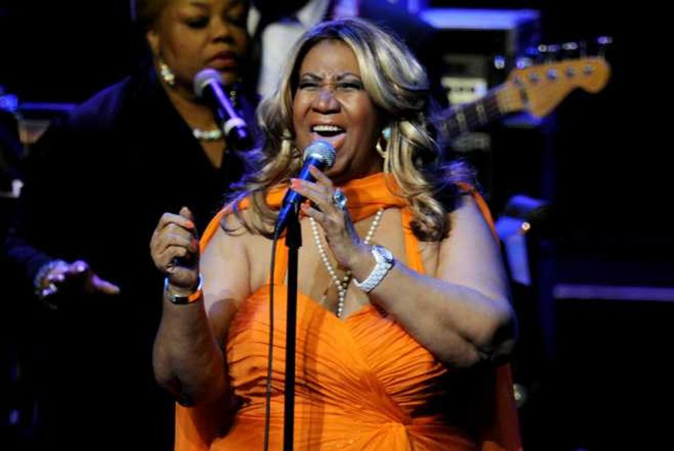 Listen To Aretha Franklin's Painful Cover Of Adele's 'Rolling In The Deep'