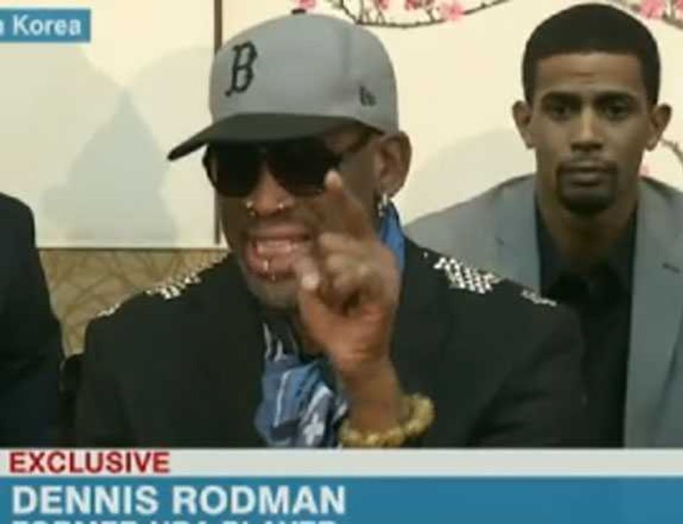 Dennis Rodman Loses His Shizz In Crazy Bizarre Rant Defending North Korea