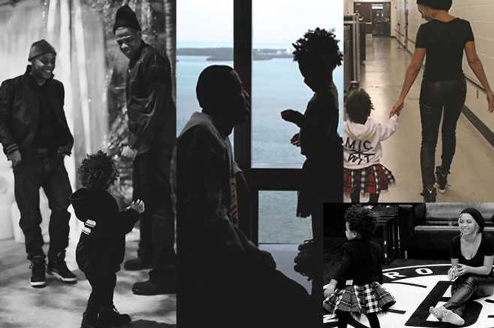 Beyonce Shares Super Cute Behind-the-Scenes Candid Snaps Of Family Life On The Road