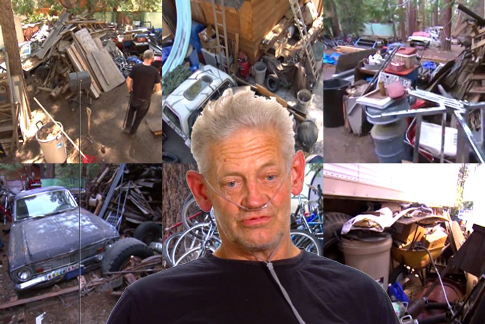 Buried Alive—Geoffrey's Extreme Hoarding Means He May Lose ...