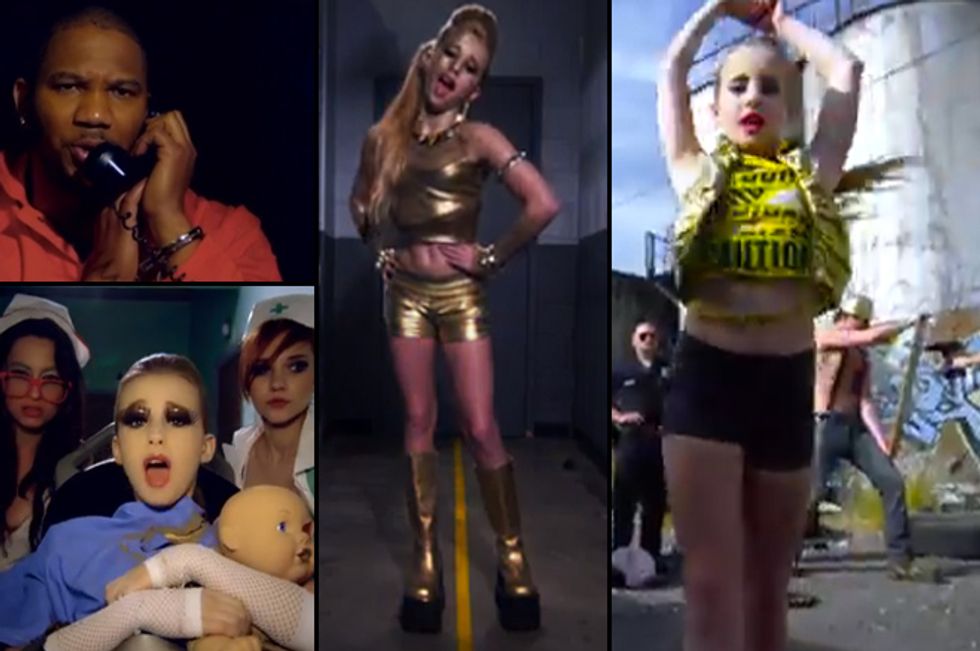 Alison Gold S Shush Up Video Twerking Bikinis Return Of Creepy Dude Popdust