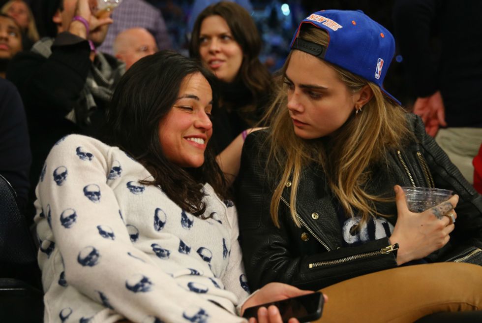 Michelle Rodriguez Finally Confirms Relationship With Cara Delevingne