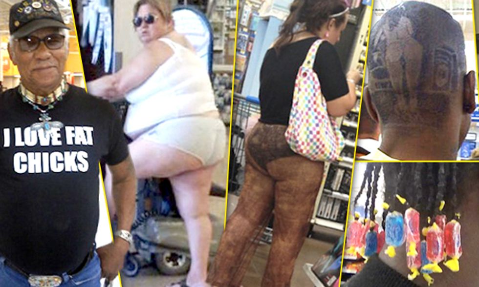 People of Walmart Are a Totally Different Species—But They Are Real.. Very Real