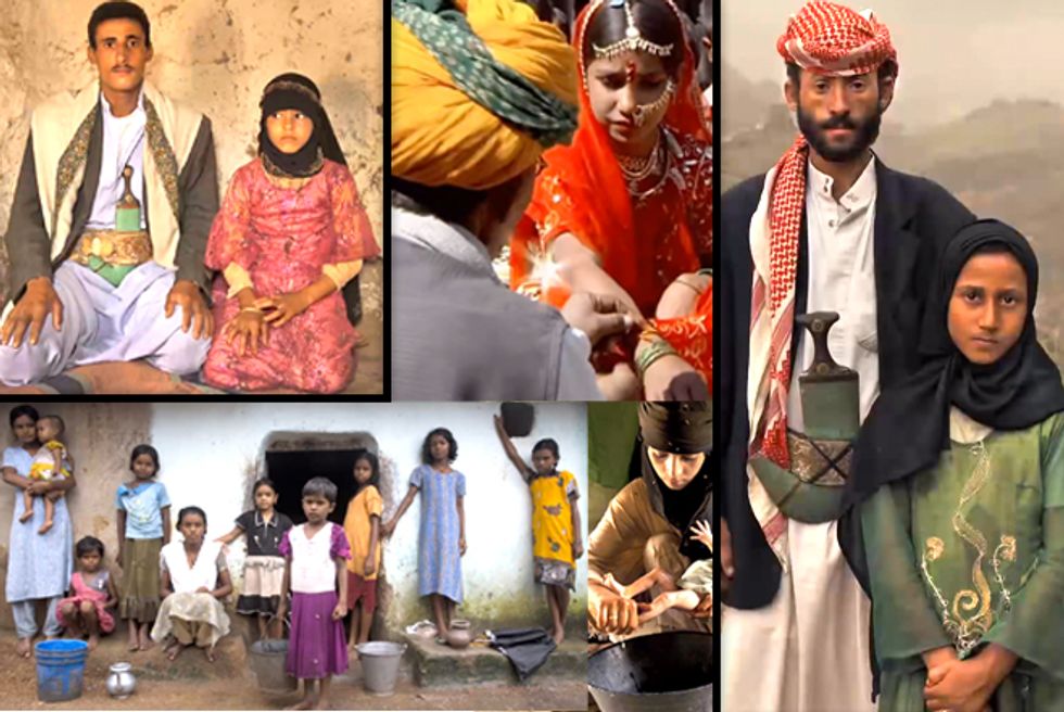 Child Brides—Little Girls Forced To Wed Men Decades Older