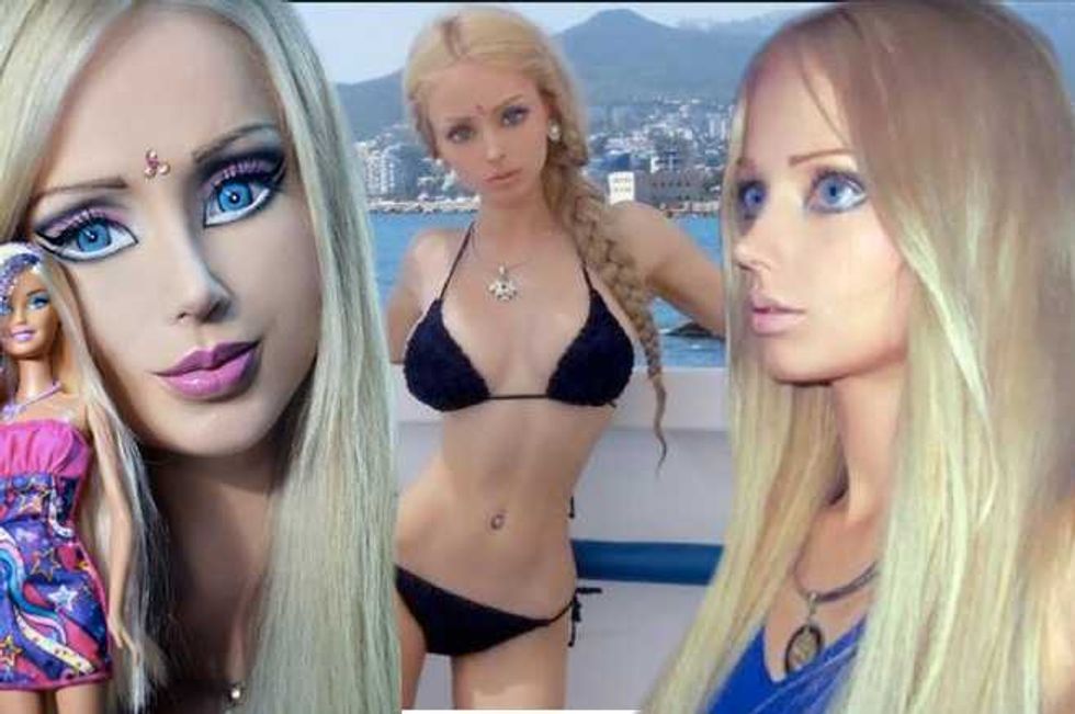 Brace Yourselves! Human Barbie Valeria Lukyanova Posts Makeup Free Selfie