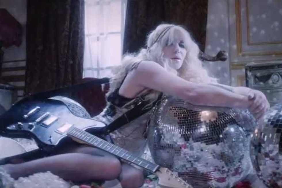 Courtney Love Runs Wild In Her Glittery New Music Video 'You Know My Name'