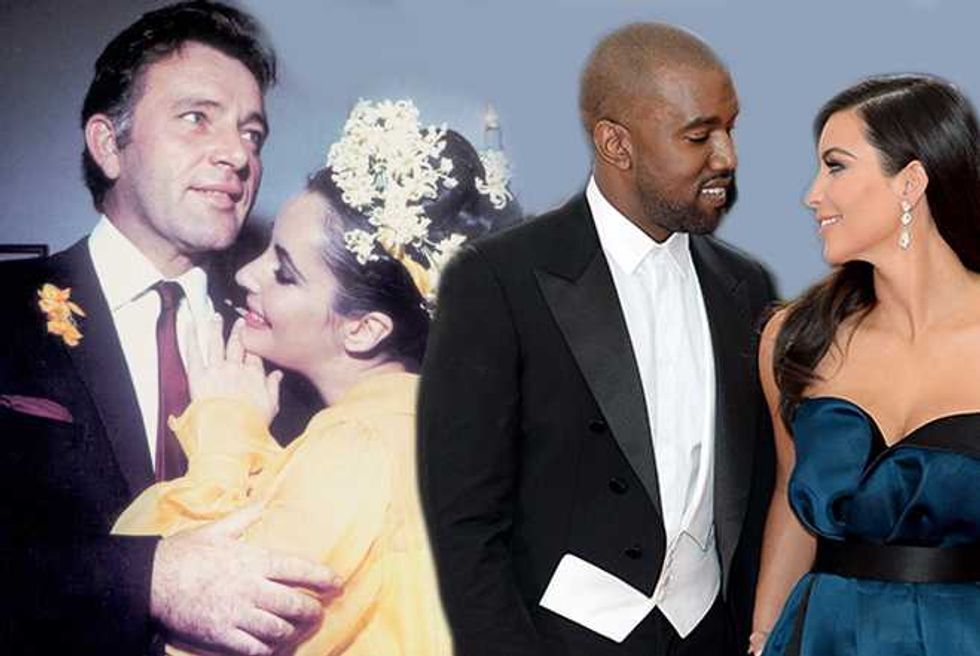 Newsflash—Kim Kardashian And Kanye West Aren't Liz And Dick!