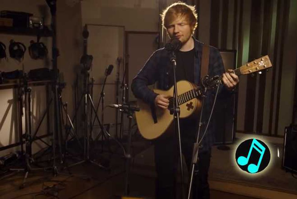Ed Sheeran Offers Up Acoustic 'Thinking Out Loud'—Watch Now!