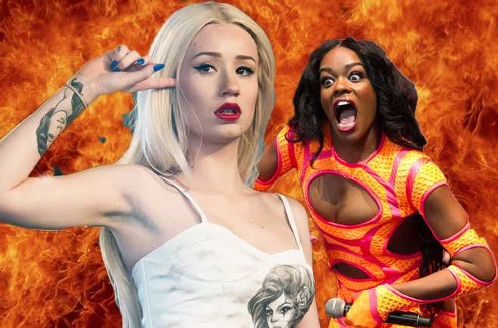 Iggy Azalea Slams Azealia Banks For Calling Her 'Itchy Areola', 'Minstrel'