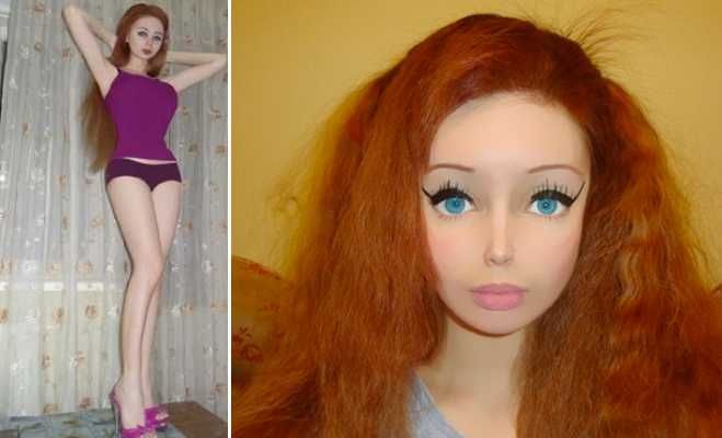 barbie blown up to human size