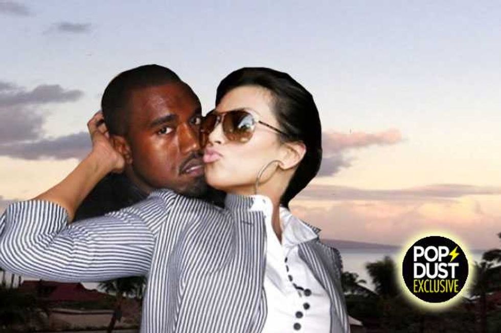 Kim Kardashian, Kanye West Take Hawaii—And Not A Paparazzi In Sight!