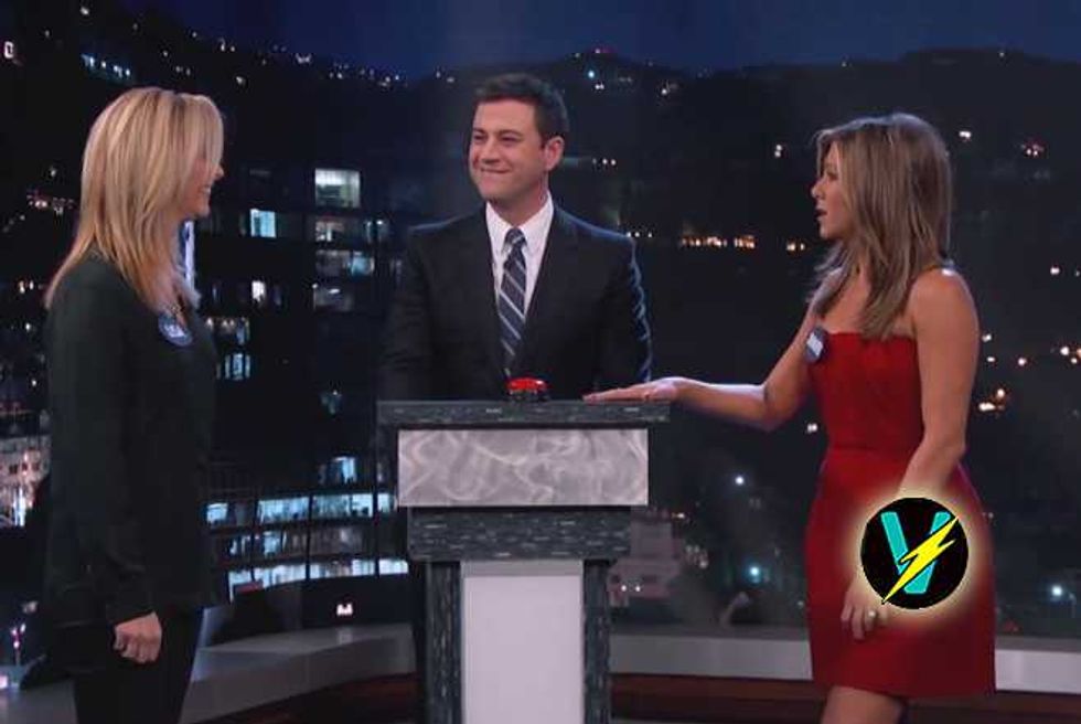 'Friends' Jennifer Aniston & Lisa Kudrow Reunite For Curse Off—Watch Now!