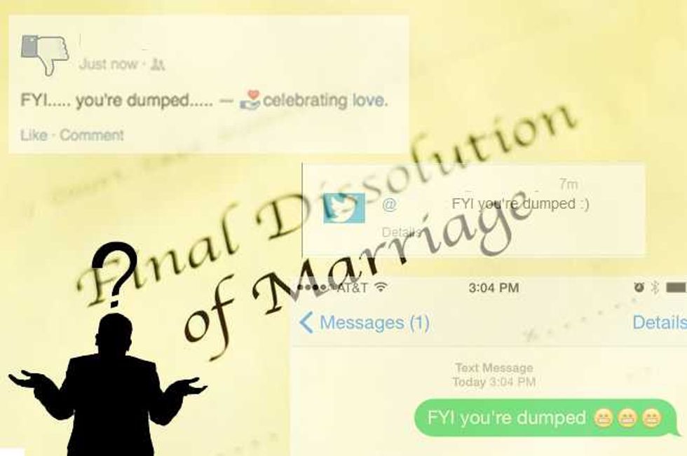 FYI You’re Dumped—Celebrities Who Just Didn’t See It Coming