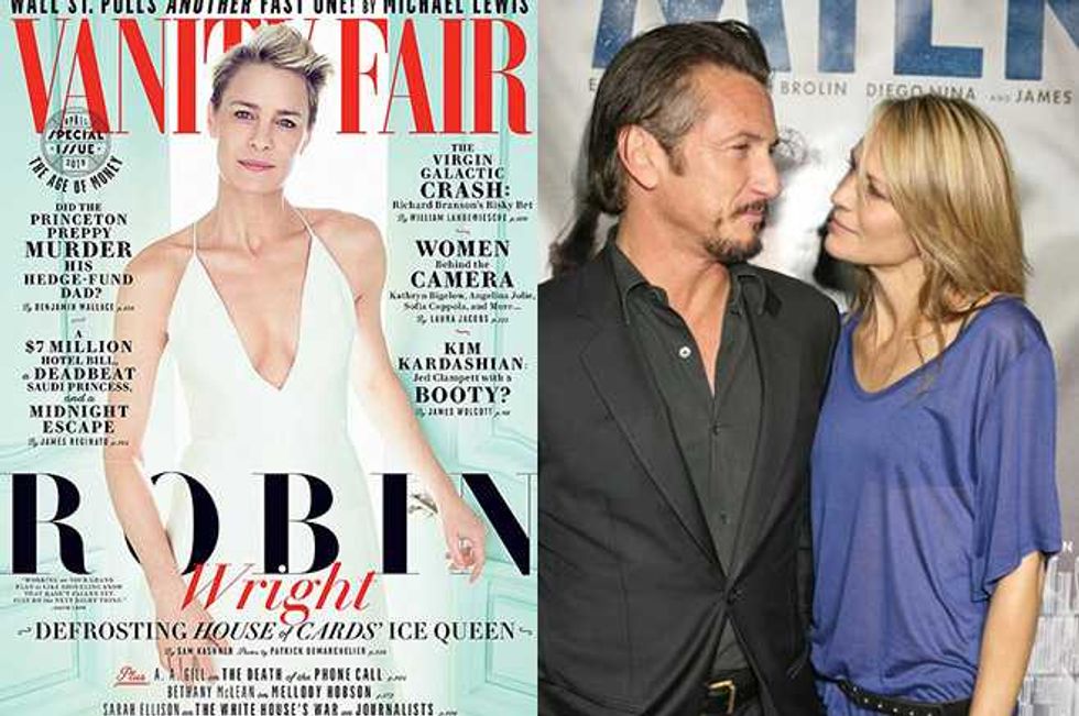 Robin Wright Has More Orgasms Without Sean Penn—Good To know!