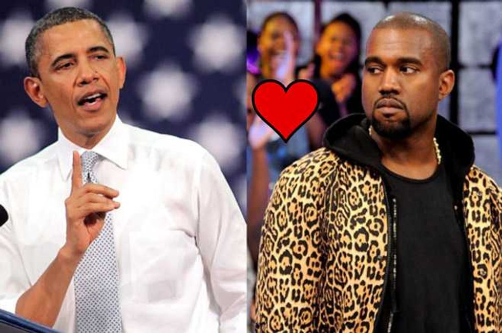 Obama Does Call Me At Home, Kanye Insists After Obama Denial