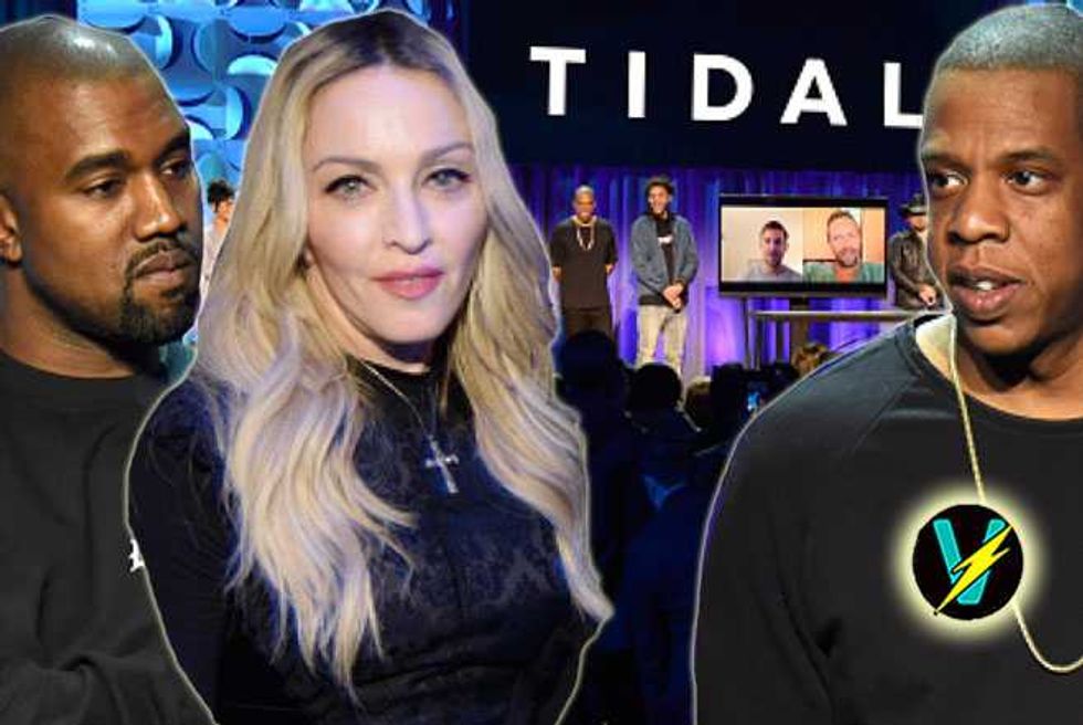 Madonna, Kanye And Jay-Z Unite Music Industry Elite To Launch TidalForAll
