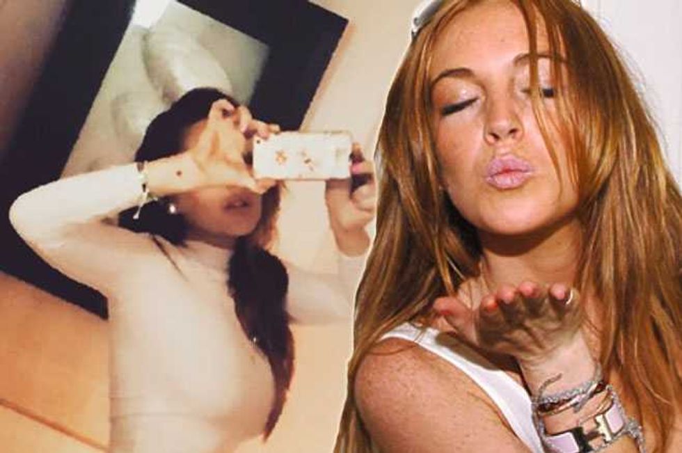 Lindsay Lohan Embarks On Photoshop Diet To Celebrate Virus Recovery