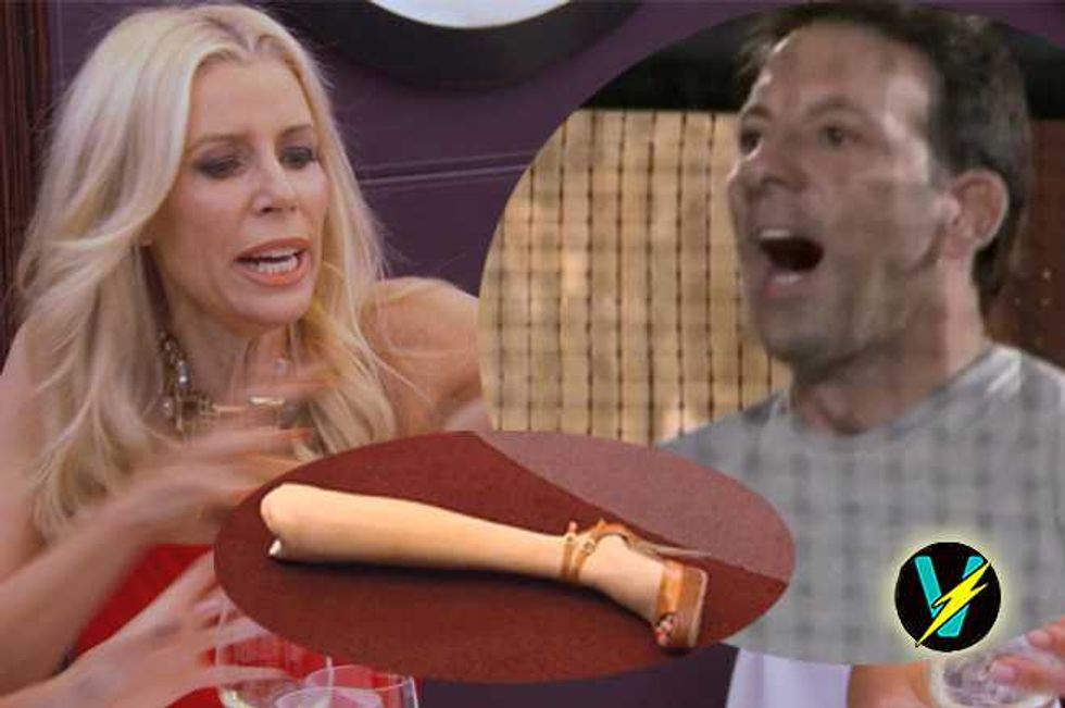 Aviva Drescher's Husband Reid Throws Her Fake Leg At Her!