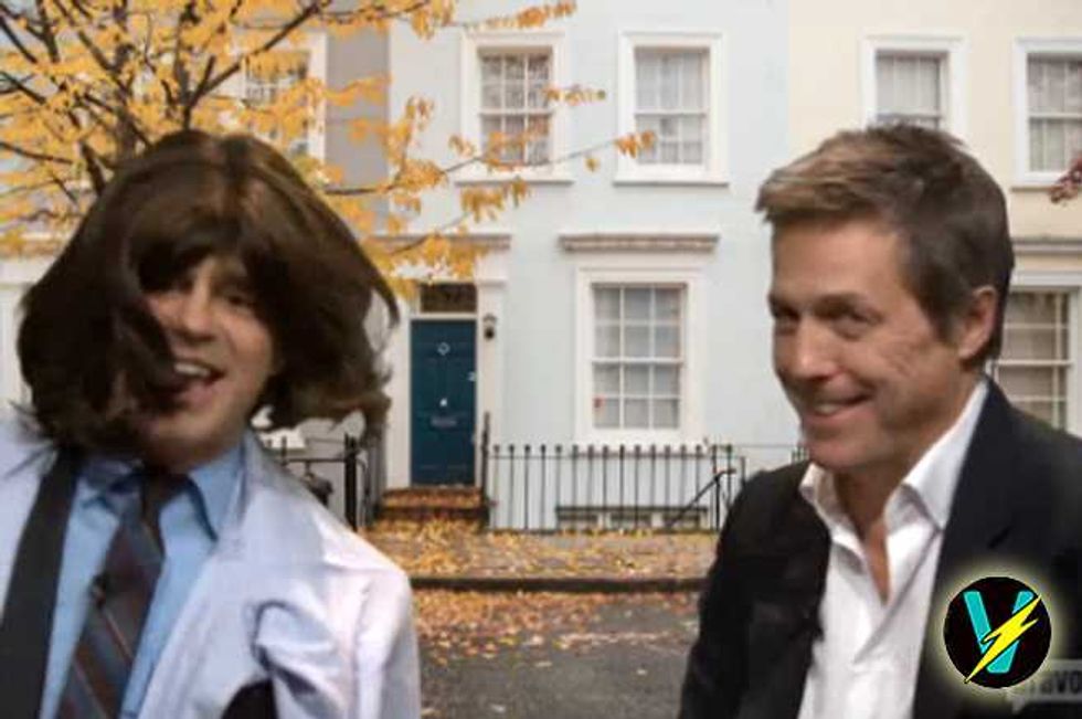 Hugh Grant Reenacts Notting Hill Scene—'Julia Roberts Might Hate Me!'